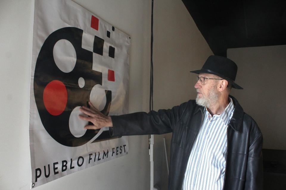 Jeff Madeen, board president of the Pueblo Film Fest, explains how he, designers and other board members came up with the Pueblo Film Fest logo.