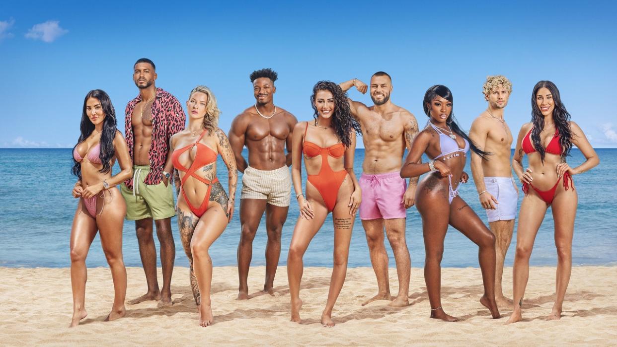  The scantily clad cast of Celebrity Ex on the Beach season 3. 