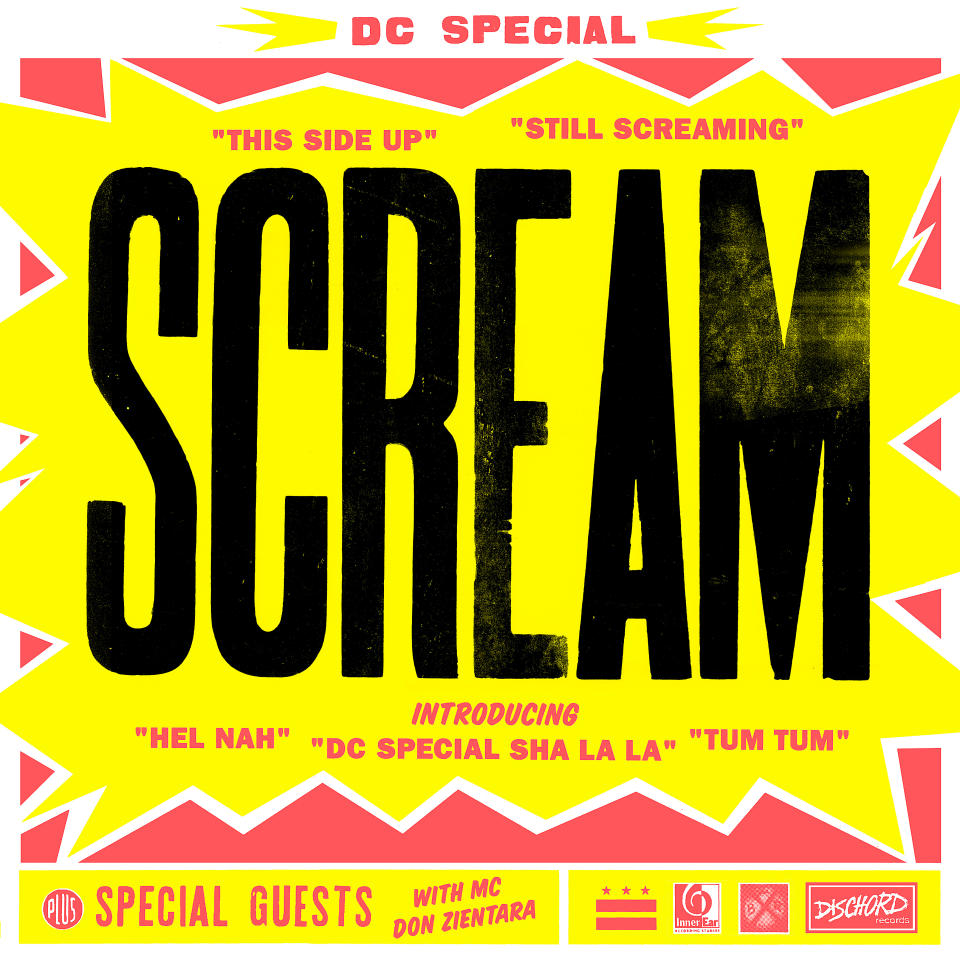 scream dc special album artwork