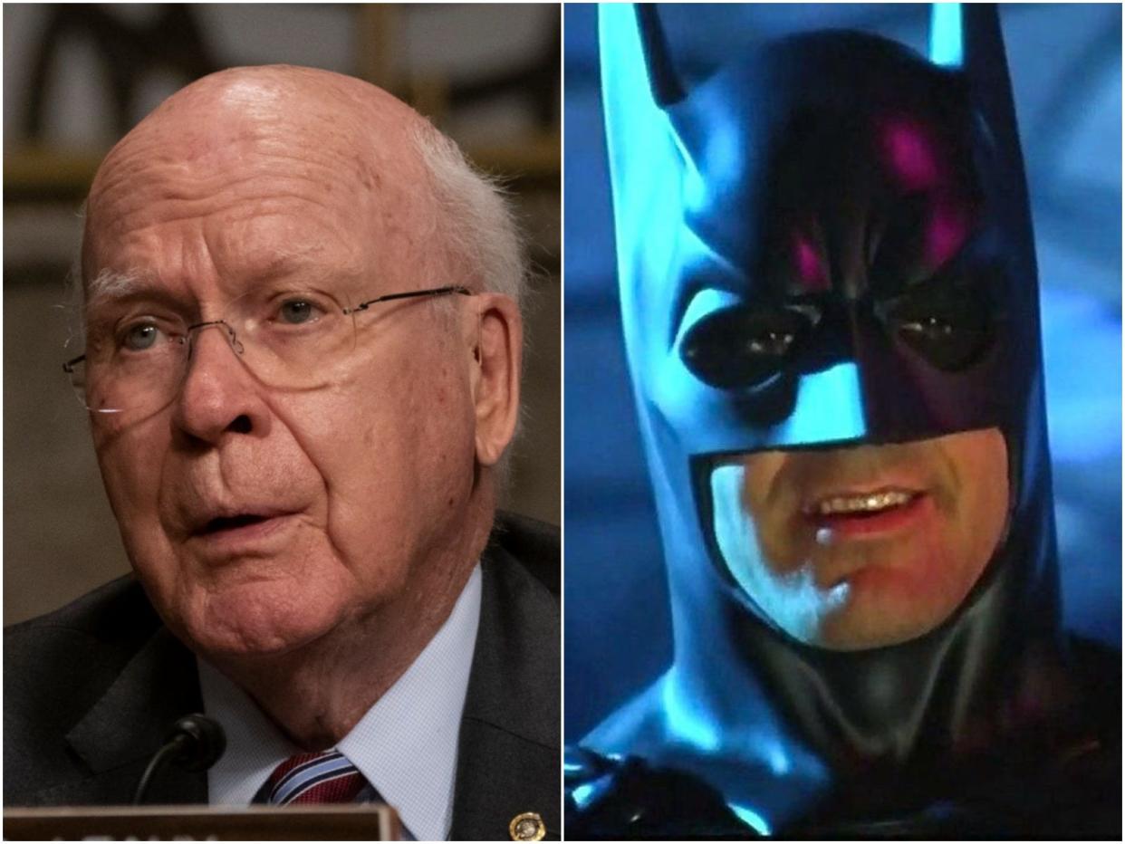 Senator Patrick Leahy Batman