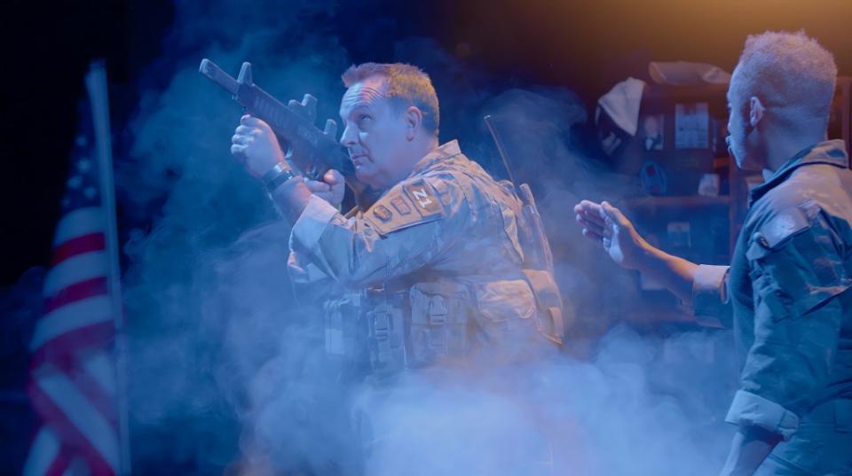 He wrote a play aimed at comforting veterans suffering from the fallout of the chaotic and deadly US withdrawal from Afghanistan. The Heroes Journey