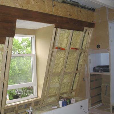 Mansard Roof Treetop Bedroom: Before