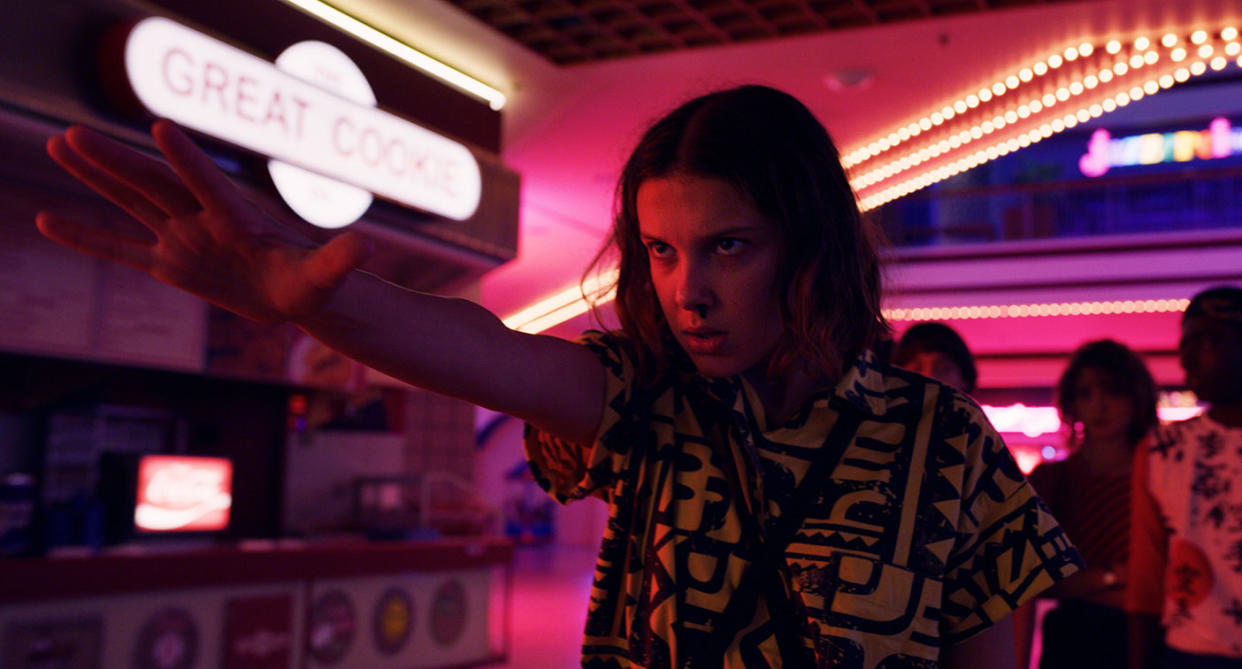 Millie Bobby Brown as Eleven in Stranger Things 3 (Netflix)