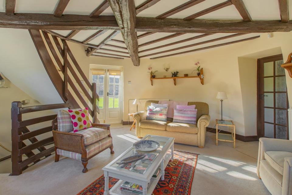 The converted water mill has over 5,800 sq ft of living space (Savills)