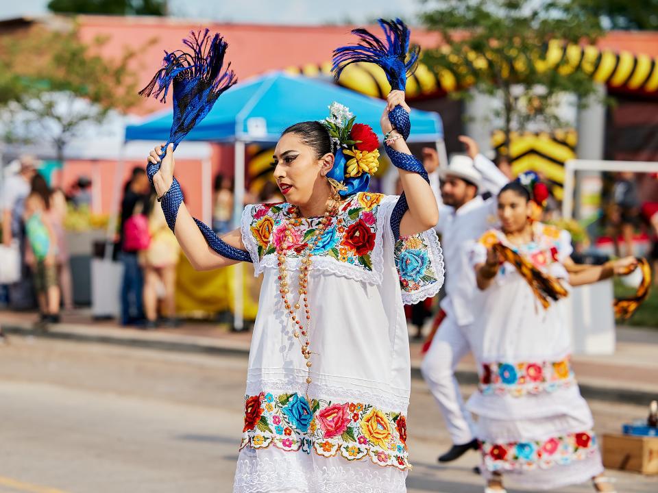 Dancers perform at Fusion Fest 2022. Fusion Fest 2023 will be held Sept. 9-10 in South Bend.