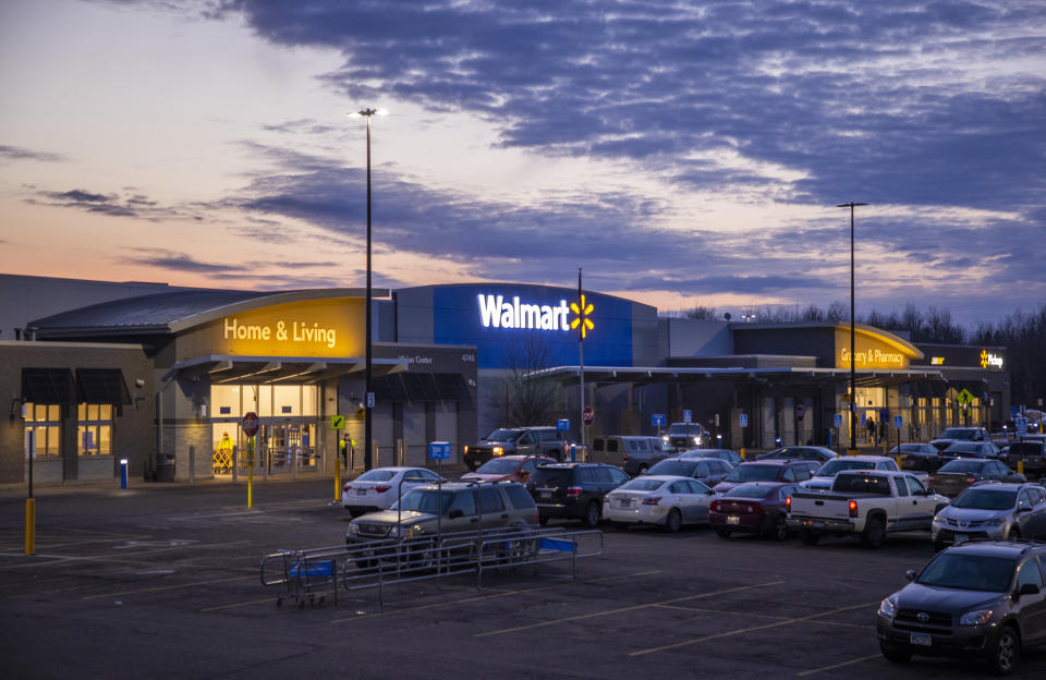 The Walmart in Hermantown, Minn. (Derek Montgomery / for NBC News)