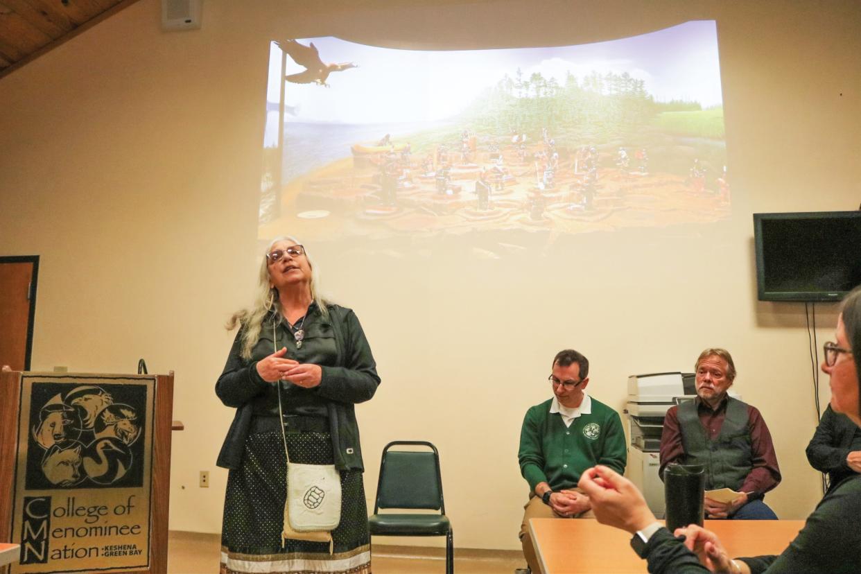 Karen Ann Hoffman, widow of co-founder Mike Hoffman, talks about the journey of the Menominee Clans website.