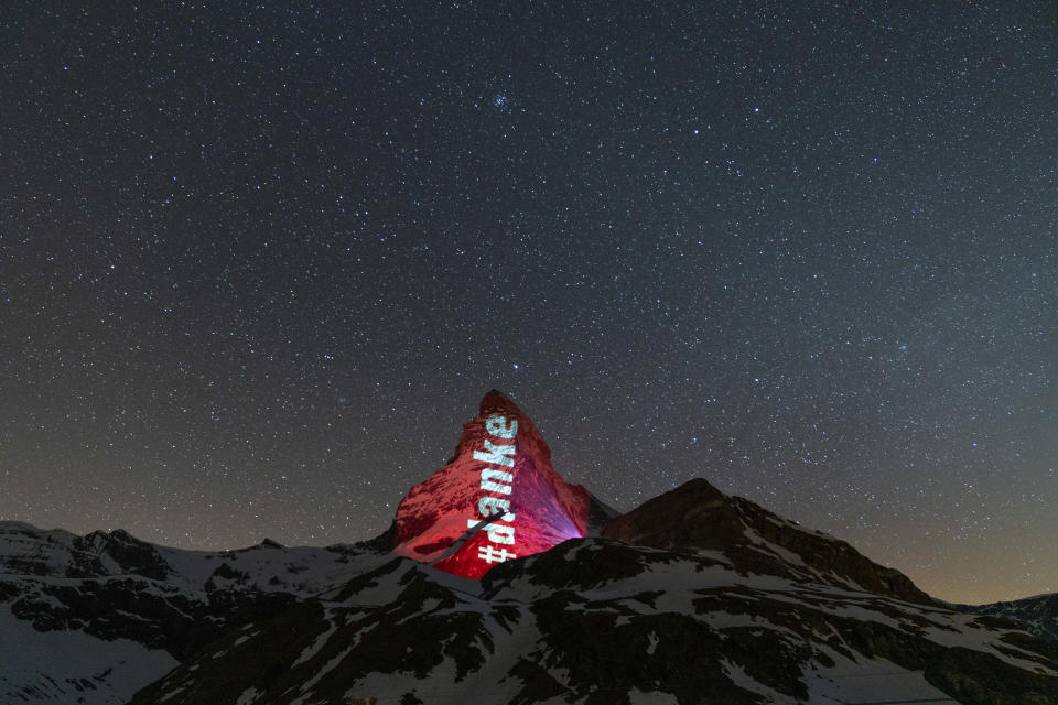 Illumination of the Matterhorn