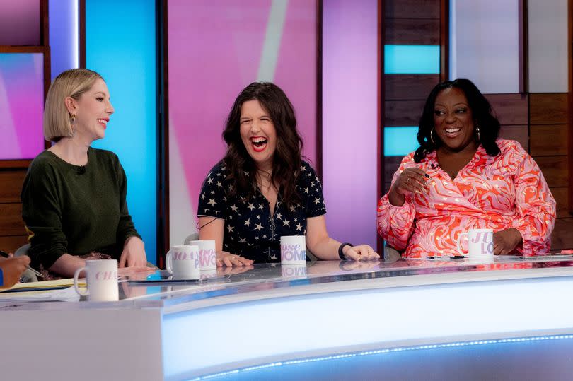 Katherine Ryan, Rosie Jones and Judi Love on ITV's Loose Women