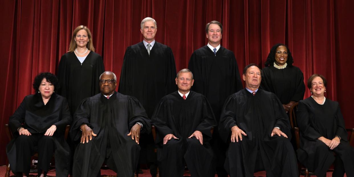 the us supreme court poses for official group photo