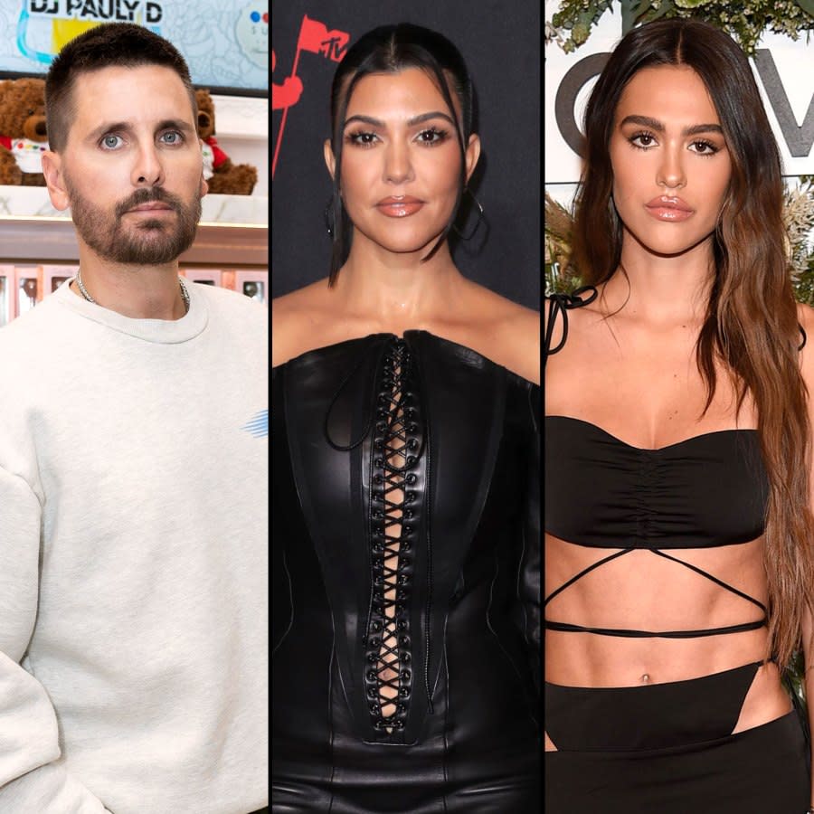 Scott Disick No Longer Following Amelia Hamlin Kourtney Kardashian on Instagram