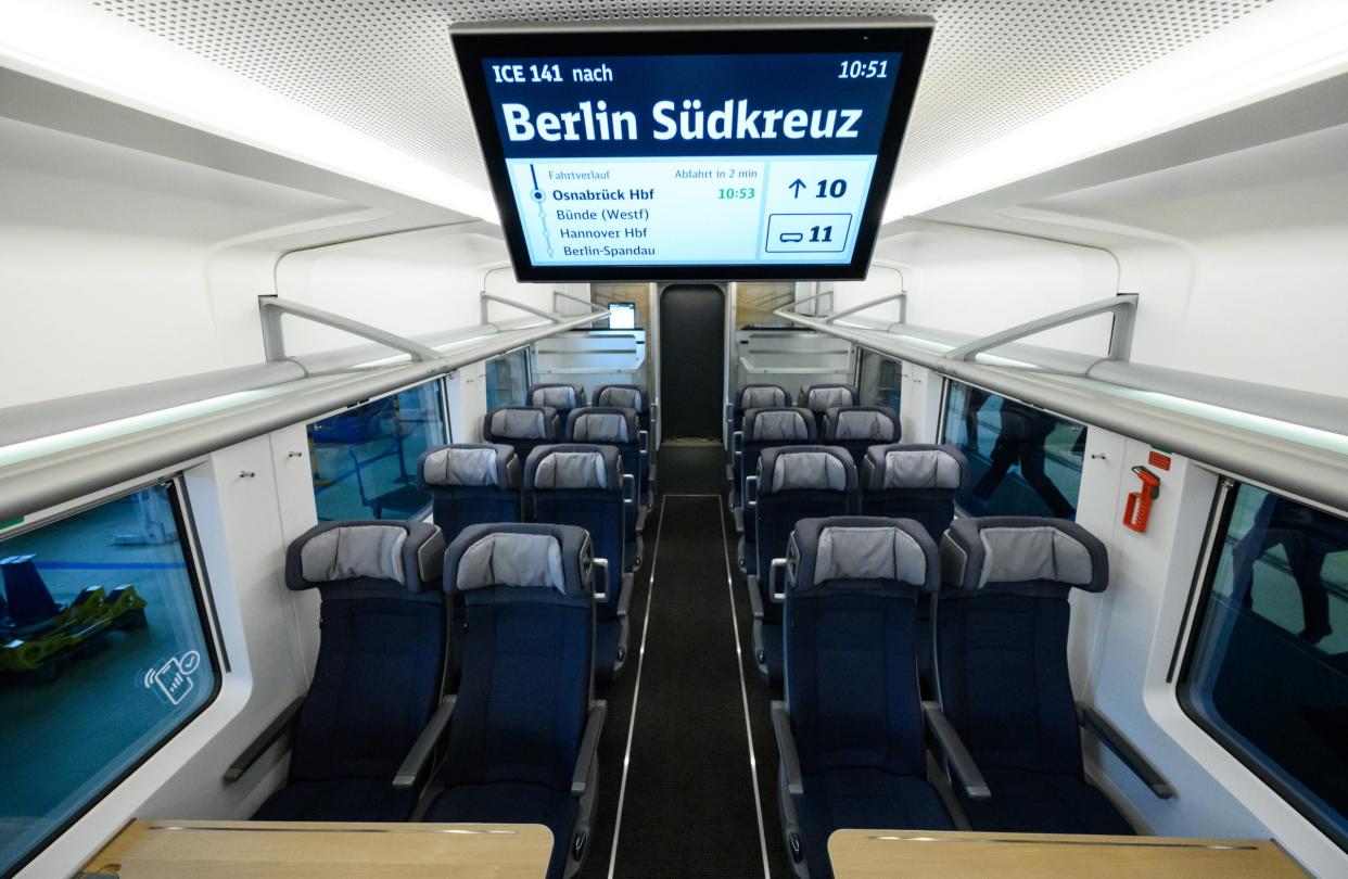 Teures Reisen: Bahnfahren im neuen ICE wird demnächst mehr kosten. - Copyright: picture alliance/dpa | Bernd von Jutrczenka