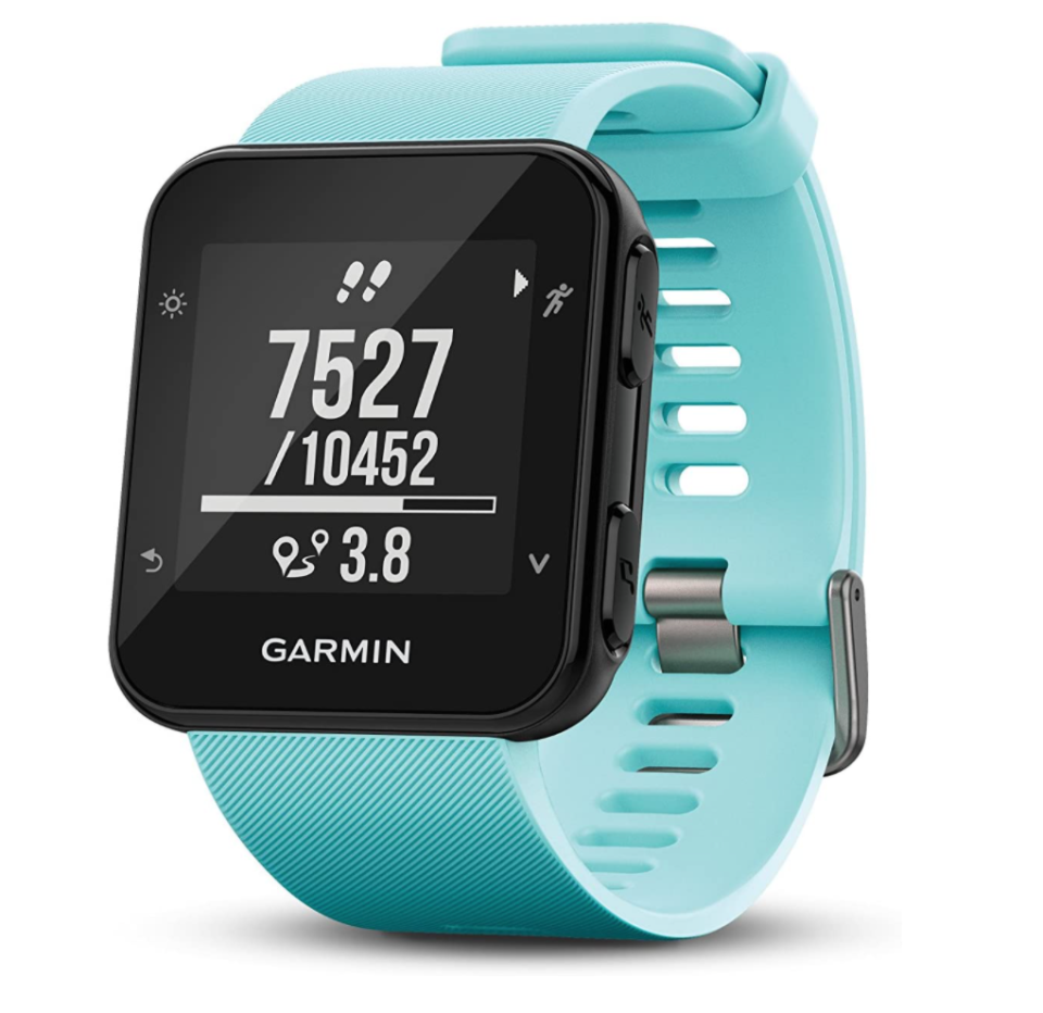 Garmin Forerunner 35 Watch in Frost Blue (Photo via Amazon)