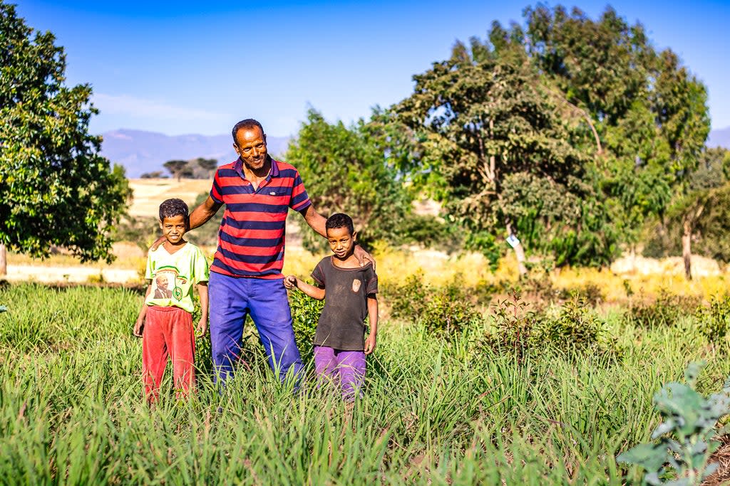 One of the small hold farmers partnering with Kib, Ethiopia  (Kib)