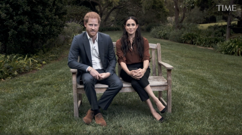 Prince Harry and Meghan appear in TIME 100 TV specialTIME