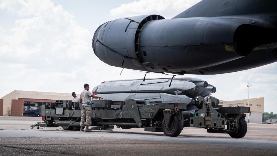 Air Force B-52 nuclear bomb