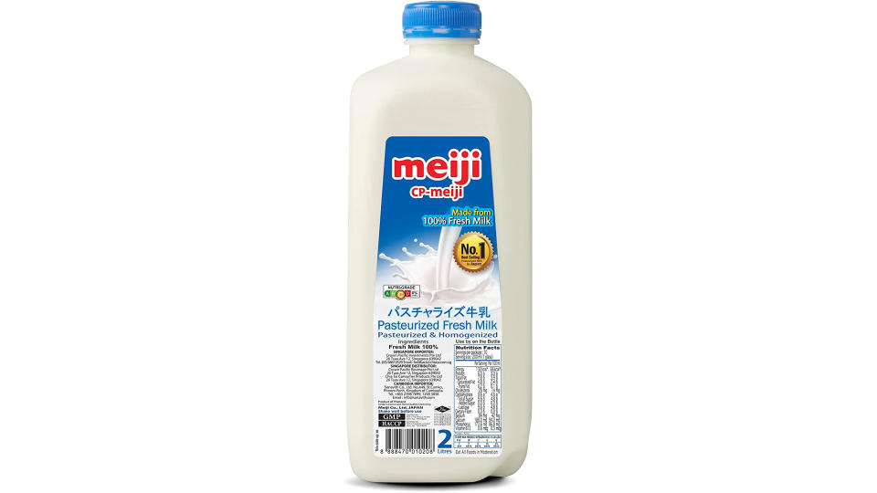 Meiji Fresh Milk, 2L - Chilled. (Photo: Amazon SG)