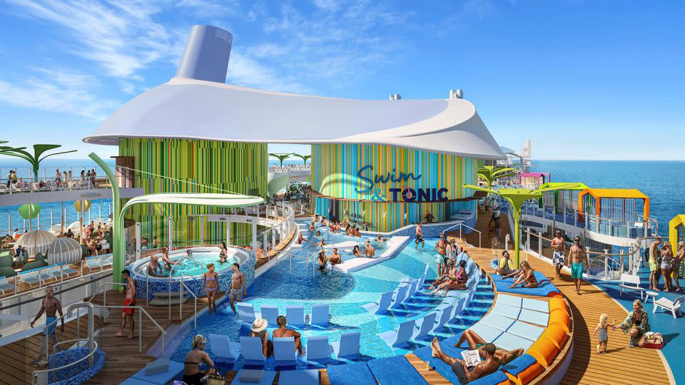 Icon of the Seas will have 20 decks and eight neighborhoods to explore. - Royal Caribbean International