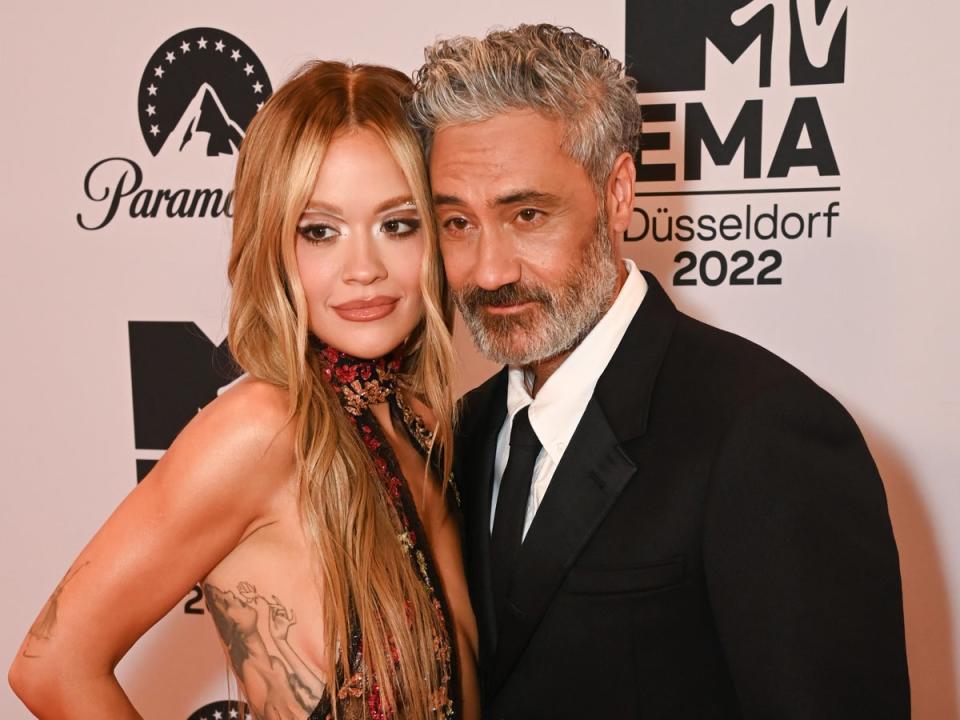 Rita Ora and Taika Waititi became friends (Getty Images for MTV)