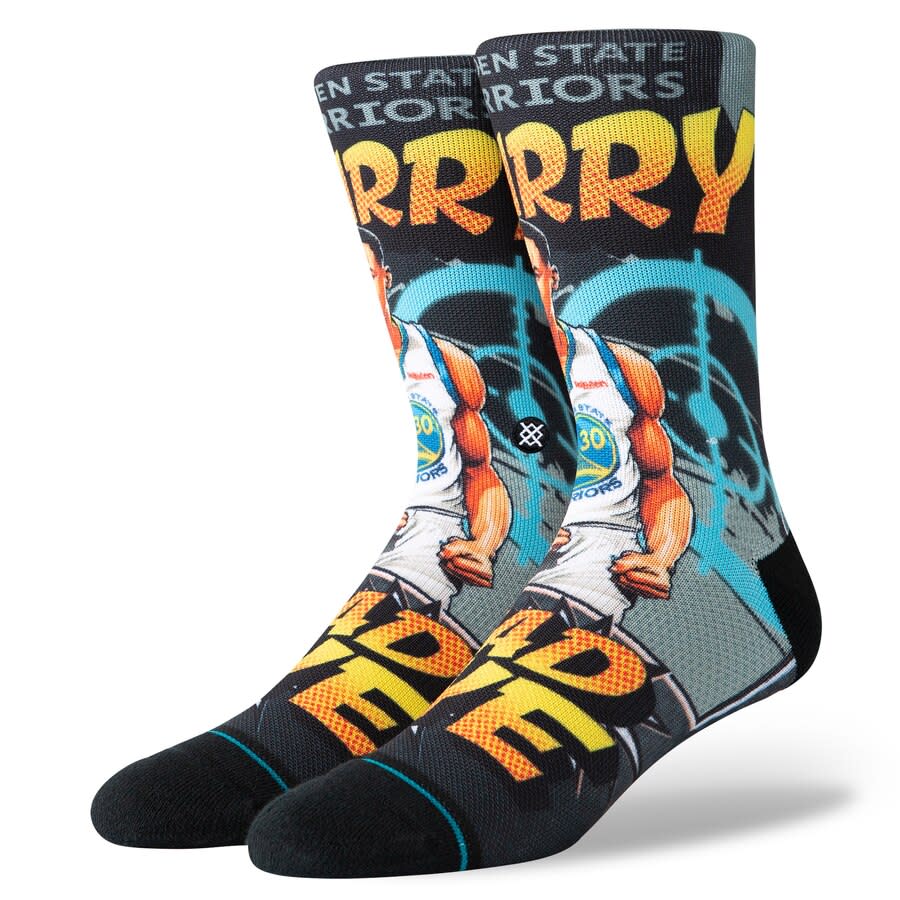 Stephen Curry Warriors Crew Socks