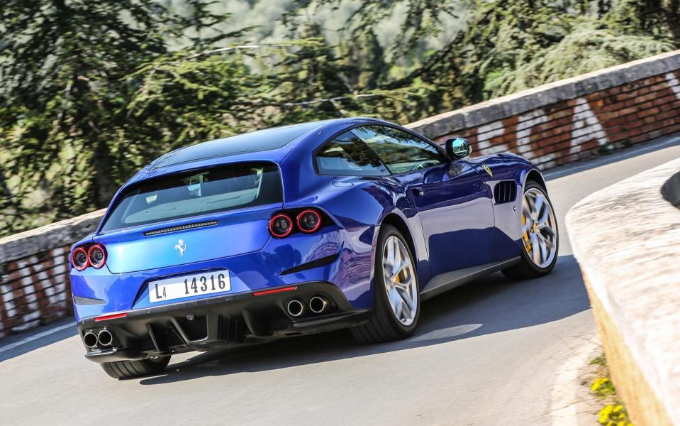 Ferrari GTC4Lusso T twin-turbo V8 (launch in Tuscany March 2017)