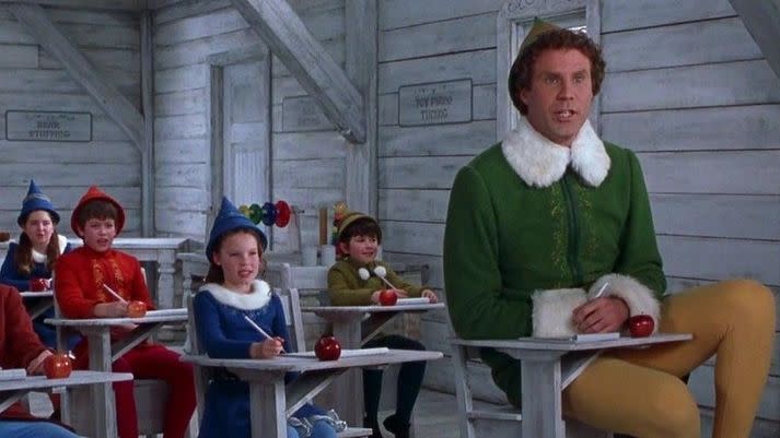 will ferrell in elf movie