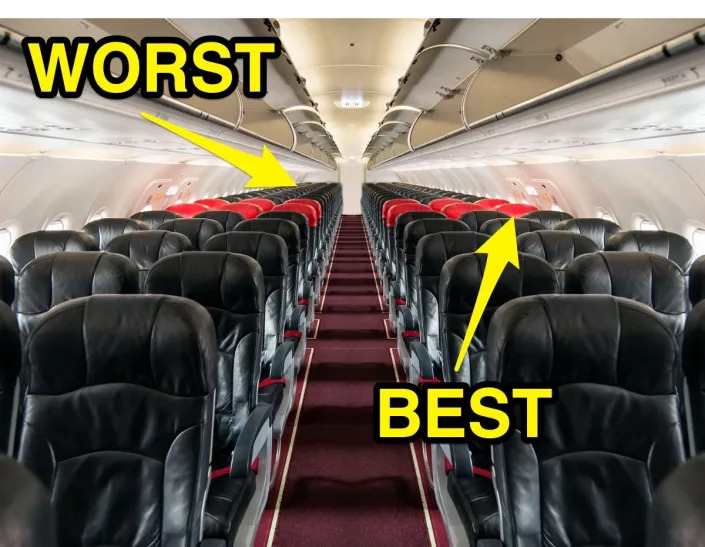 best and worst plane seats interior