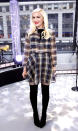 <p>Stefani was mad for plaid during an April appearance on <em>Good Morning America</em>. Can’t you just hear the marching band from the “Hollaback Girl” video playing a school fight song? (Photo: Heidi Gutman/ABC via Getty Images) </p>