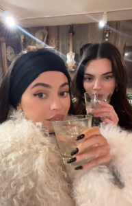 Inside Kylie and Kendall Jenner's boozy NYE party in Aspen with cocktails &  fire pit - but key family members are absent