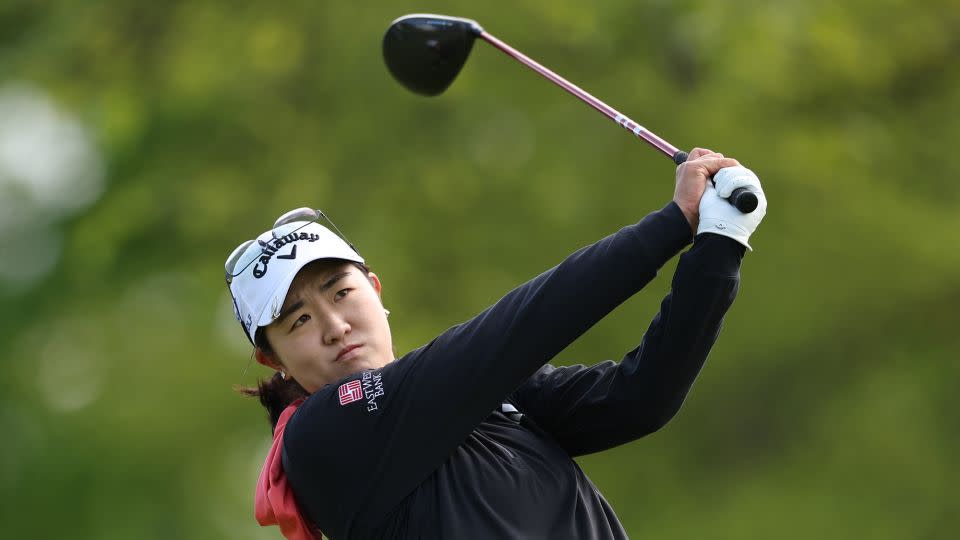 Zhang finished 24-under to win the Cognizant Founders Cup. - Elsa/Getty Images