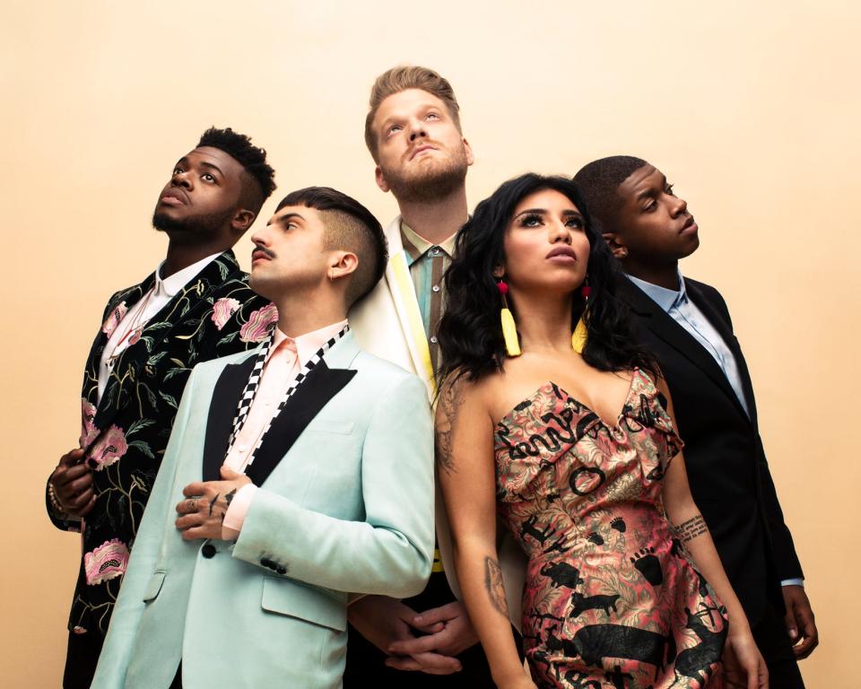 Pentatonix plays Riverbend on Aug. 29.