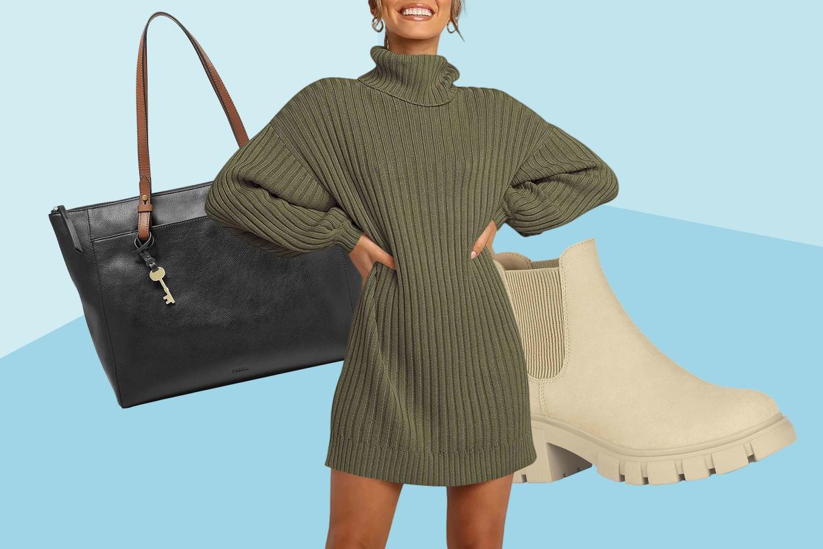 s Outlet Is Having a Big Sale on Cute Sweaters, Dresses, Leggings,  and More—Up to 68% Off