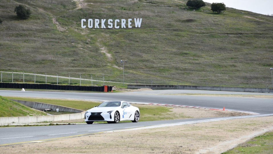 Lexus Performance Driving School at WeatherTech Raceway Laguna Seca.