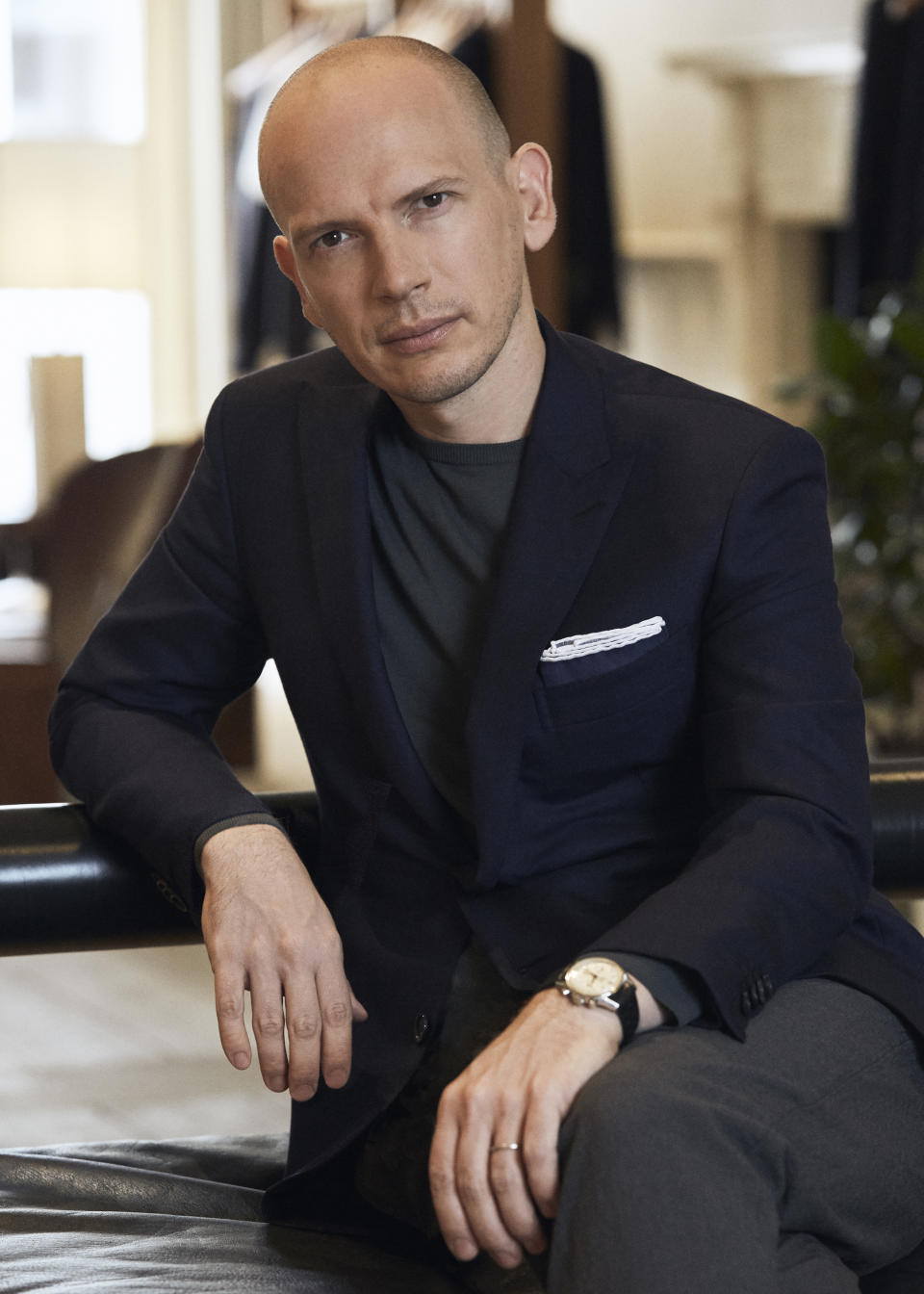 Brioni’s executive design director Norbert Stumpfl.