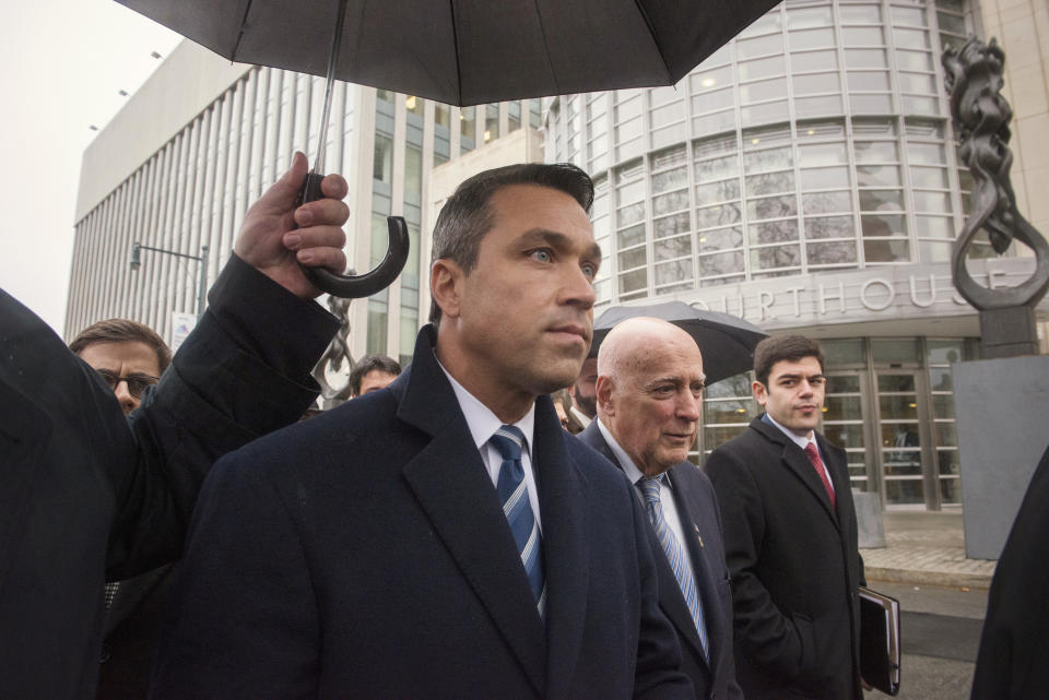 Former Rep. Michael Grimm is trying to reclaim his seat after&nbsp;pleading guilty to felony tax evasion in 2014. (Photo: Stephanie Keith / Reuters)