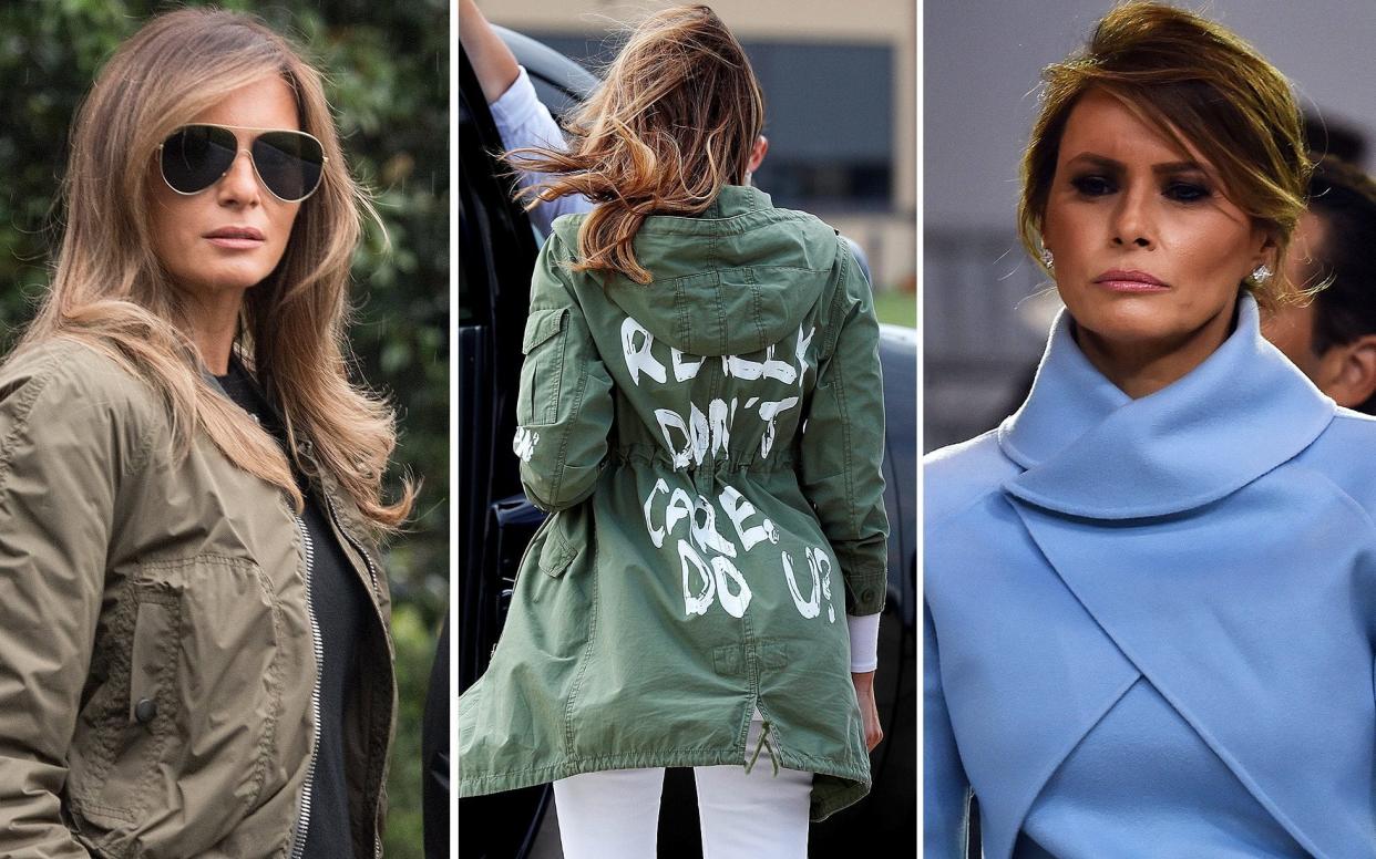 Statement: That Zara jacket has created another Melania frenzy - AFP/REUTERS