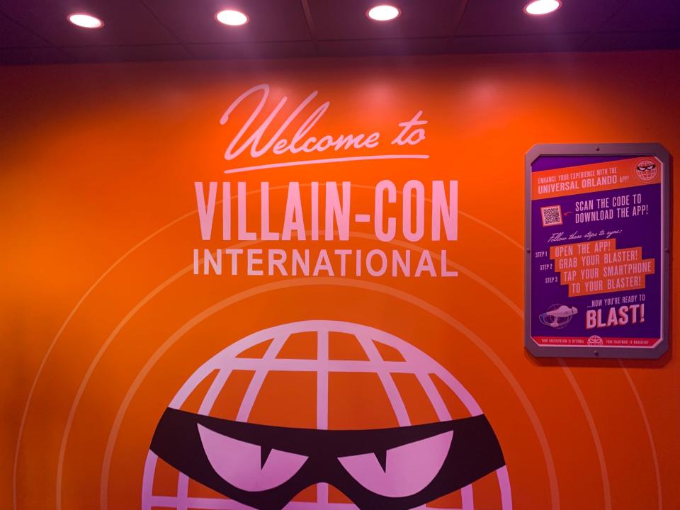 Illumination’s Villain-Con Minion Blast is described as a first-of-its-kind shooting game attraction, with Universal seeking to blend immersive sets, interactive game-based technology, custom animation, and an original storyline. The new attraction is set to open on Friday, Aug. 11.