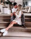 <p>Surprise! The <em>Christina on the Coast </em>star married realtor Hall after less than a year of dating, PEOPLE can confirm.</p> <p><em><a href="https://www.tmz.com/2022/04/05/christina-haack-married-joshua-hall-clues-real-estate-license/" rel="nofollow noopener" target="_blank" data-ylk="slk:TMZ;elm:context_link;itc:0;sec:content-canvas" class="link ">TMZ</a></em> was first to go up with the news, sources telling the outlet that they <a href="https://people.com/home/christina-haack-josh-hall-married/" rel="nofollow noopener" target="_blank" data-ylk="slk:tied the knot;elm:context_link;itc:0;sec:content-canvas" class="link ">tied the knot</a> in California "sometime over the last 6 months." Haack appears to have also changed her last name to Hall on her real estate license.</p> <p>Just days before the happy news, Haack posted a photo of the two sharing a kiss on Instagram with the caption, "Prayed for a man who was all man but still treated me like his queen. Never give up. ❤️ ♾ 👑"</p>