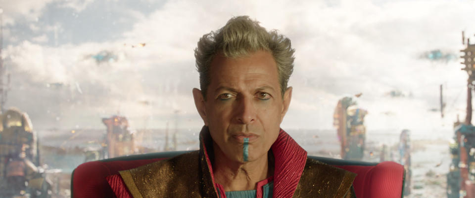 Jeff Goldblum in Thor: Ragnarok (Credit: Marvel)