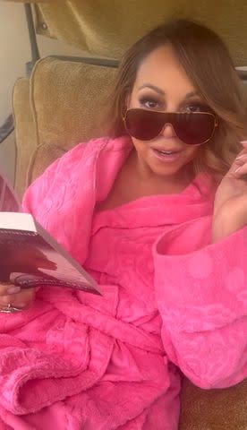<p>Mariah Carey Instagram</p> Mariah Carey is jumping on board the "of course" trend