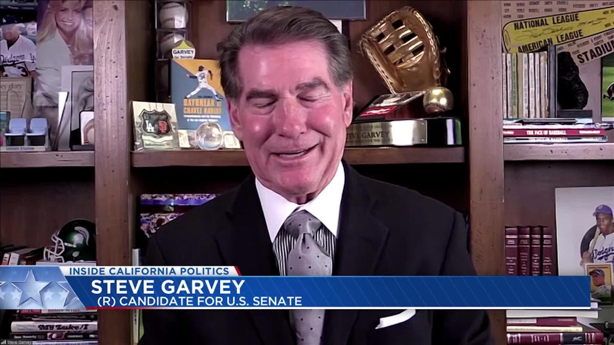 Former Dodgers star Steve Garvey to run for California U.S. Senate seat -  CBS Los Angeles