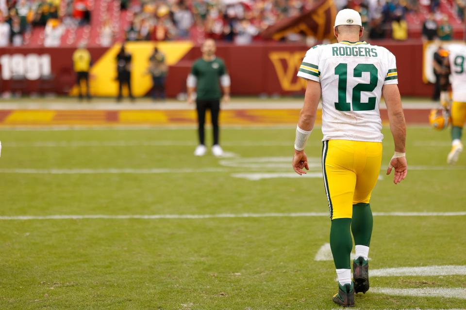 Aaron Rodgers and the Green Bay Packers have been a big disappointment so far this NFL season.