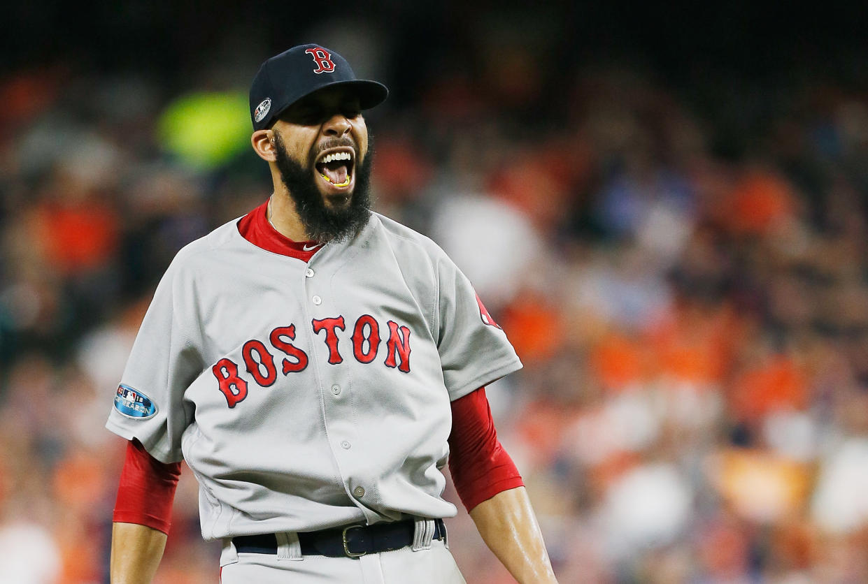 David Price’s first postseason win as a starter was a big one as he helped the Boston Red Sox advance to the World Series. (Getty Images)