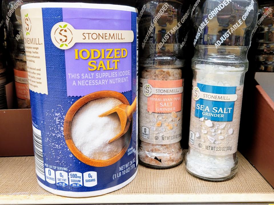 Salts at Aldi