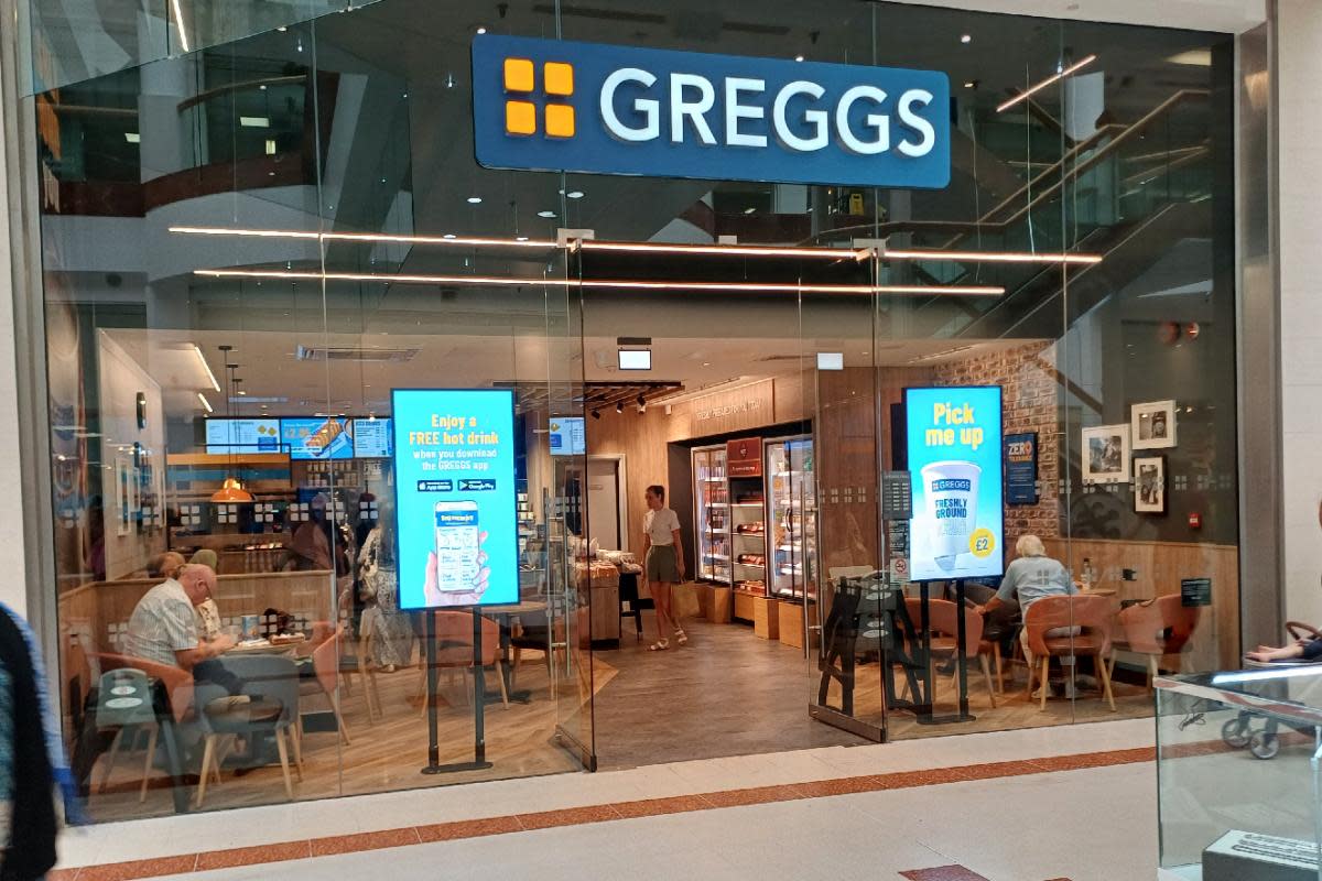 The new Greggs at Merry Hill is between Nike Unite and O2 on the lower mall <i>(Image: Newsquest)</i>