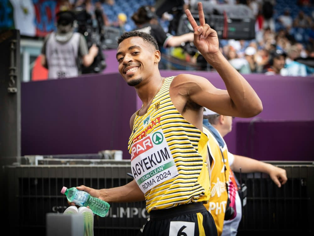 Emil Agyekum überraschte mit seinem Finaleinzug (IMAGO/BEAUTIFUL SPORTS/Leah Kohring)