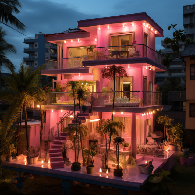 Barbie's Dreamhouse In 35 Countries Around The World AI