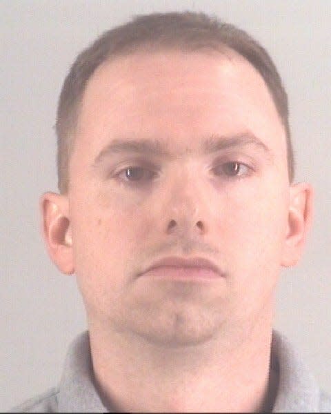 This Tarrant County Correction Center booking photo shows former Fort Worth police officer Aaron Dean, who fatally shot Atatiana Jefferson in her home. Dean was arrested Oct. 14, 2019, and charged with murder.