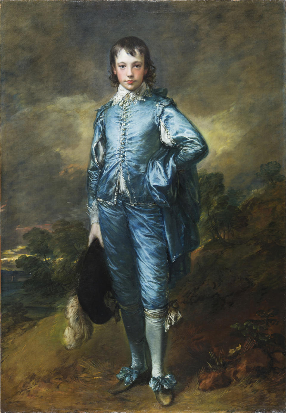 The Blue Boy by Thomas Gainsborough, circa 1770.