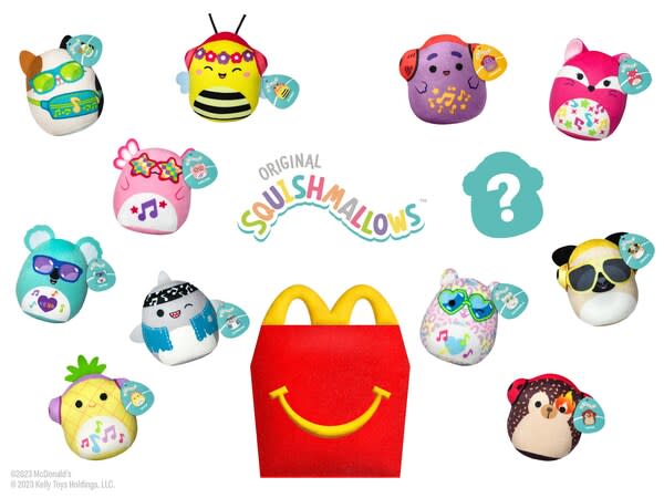 They’re Here! McDonald’s Launches Squishmallows Happy Meal in the U.S.